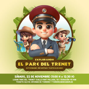 Explorando el Parc del Trenet. Sábado, 22 de noviembre de 2025 a las 11:00h.