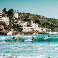 Surfers playa Almadraba